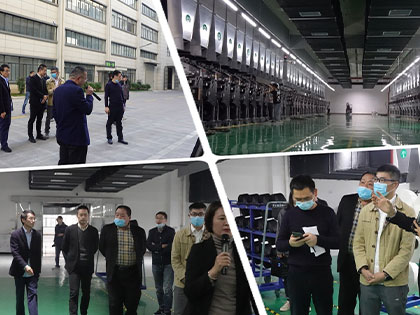 Zhejiang Güzel Şehir İnşaat Ofisi, Qianqing Caddesi'nin teftişi ve kabulü için Chengbang High-tech'i ziyaret etti